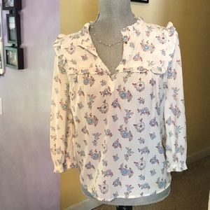 Abercrombie Floral Blouse